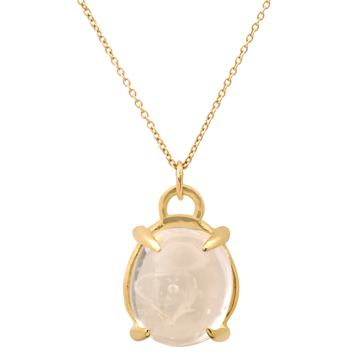 Laguna Enhydro Quartz Necklace - 14k gold | Aislinn Collection necklace Amanda K Lockrow