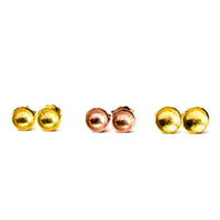 Darling Cup Studs - 18K gold vermeil | Petite Collection earrings Amanda K Lockrow