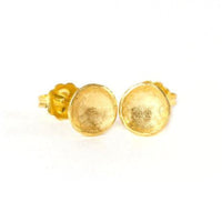 Darling Cup Studs - 18K gold vermeil | Petite Collection earrings Amanda K Lockrow