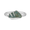 Raw Aquamarine ring - sterling silver | Size 8 | Stone Love Collection ring Amanda K Lockrow