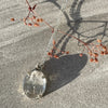 Eyre Enhydro Quartz Necklace - sterling silver | Aislinn Collection necklace Amanda K Lockrow