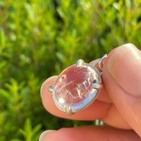 Firth Enhydro Quartz Necklace - sterling silver | Aislinn Collection necklace Amanda K Lockrow