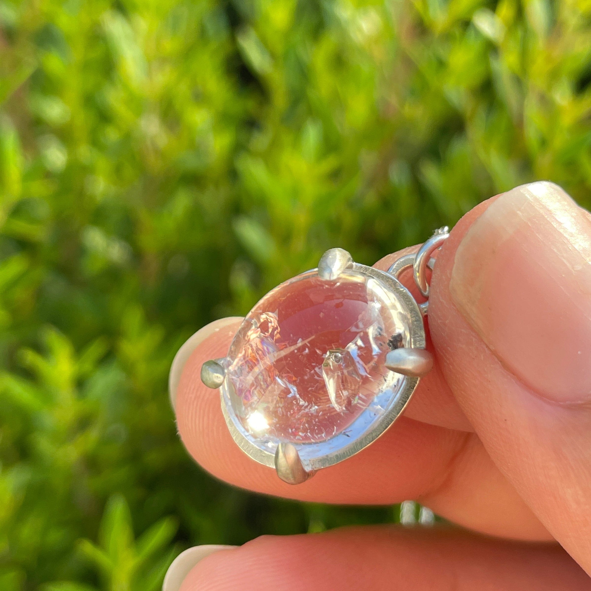 Firth Enhydro Quartz Necklace - sterling silver | Aislinn Collection necklace Amanda K Lockrow