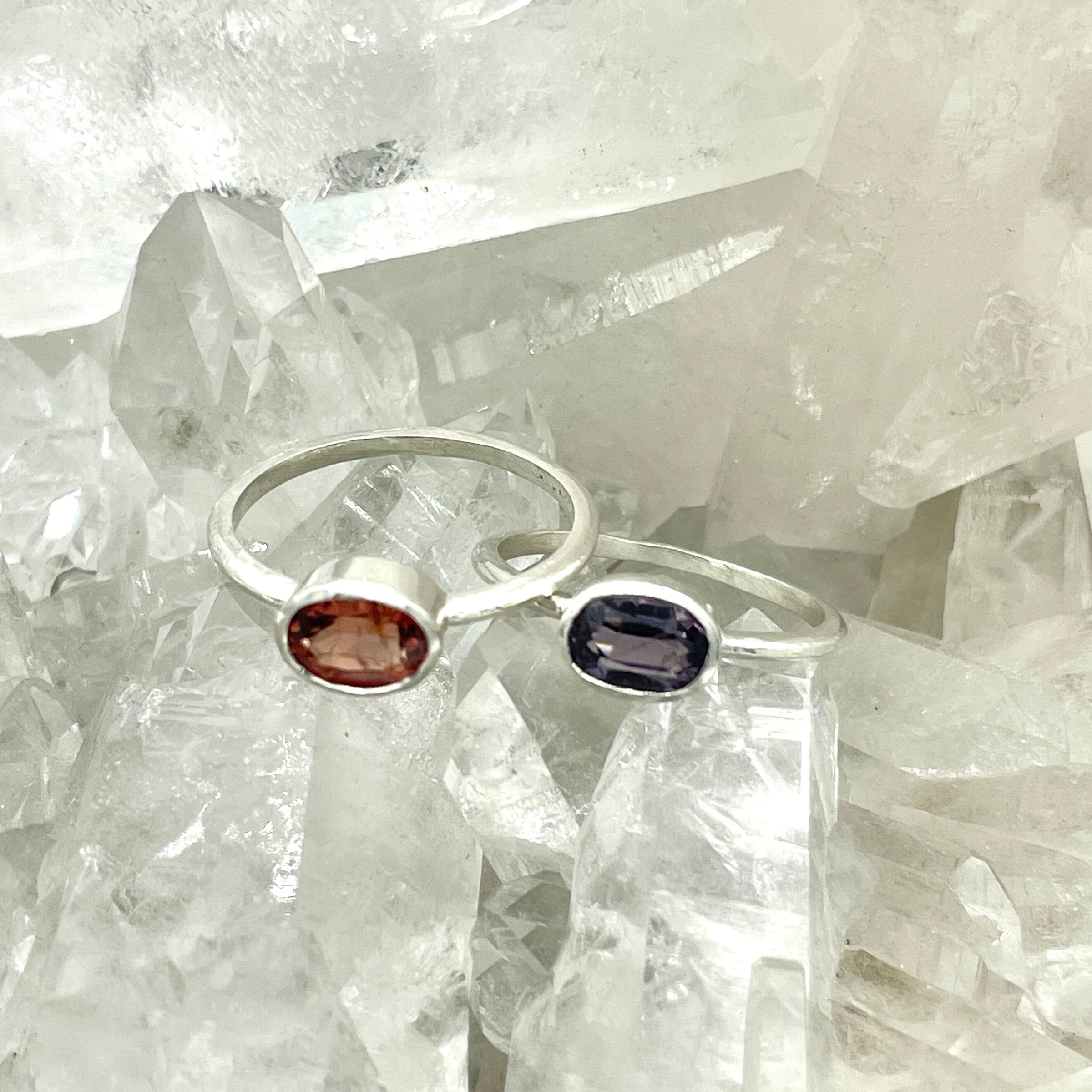 Spinel Sophia Ring - sterling silver | size 7 | Stone Love Collection ring Amanda K Lockrow