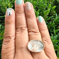 Garden Quartz East West Ring - sterling silver | Size 7 | Aislinn Collection ring Amanda K Lockrow