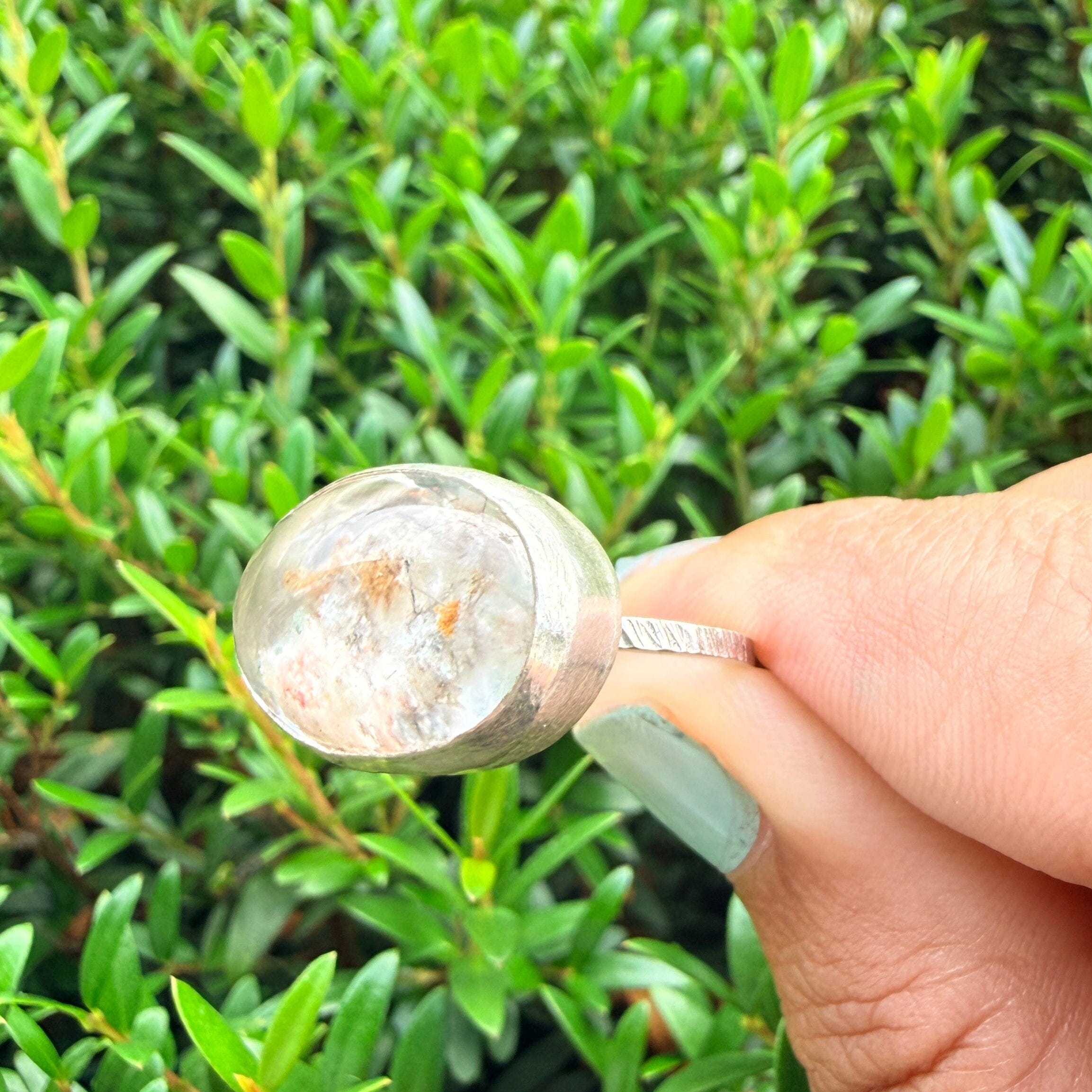 Garden Quartz East West Ring - sterling silver | Size 7 | Aislinn Collection ring Amanda K Lockrow