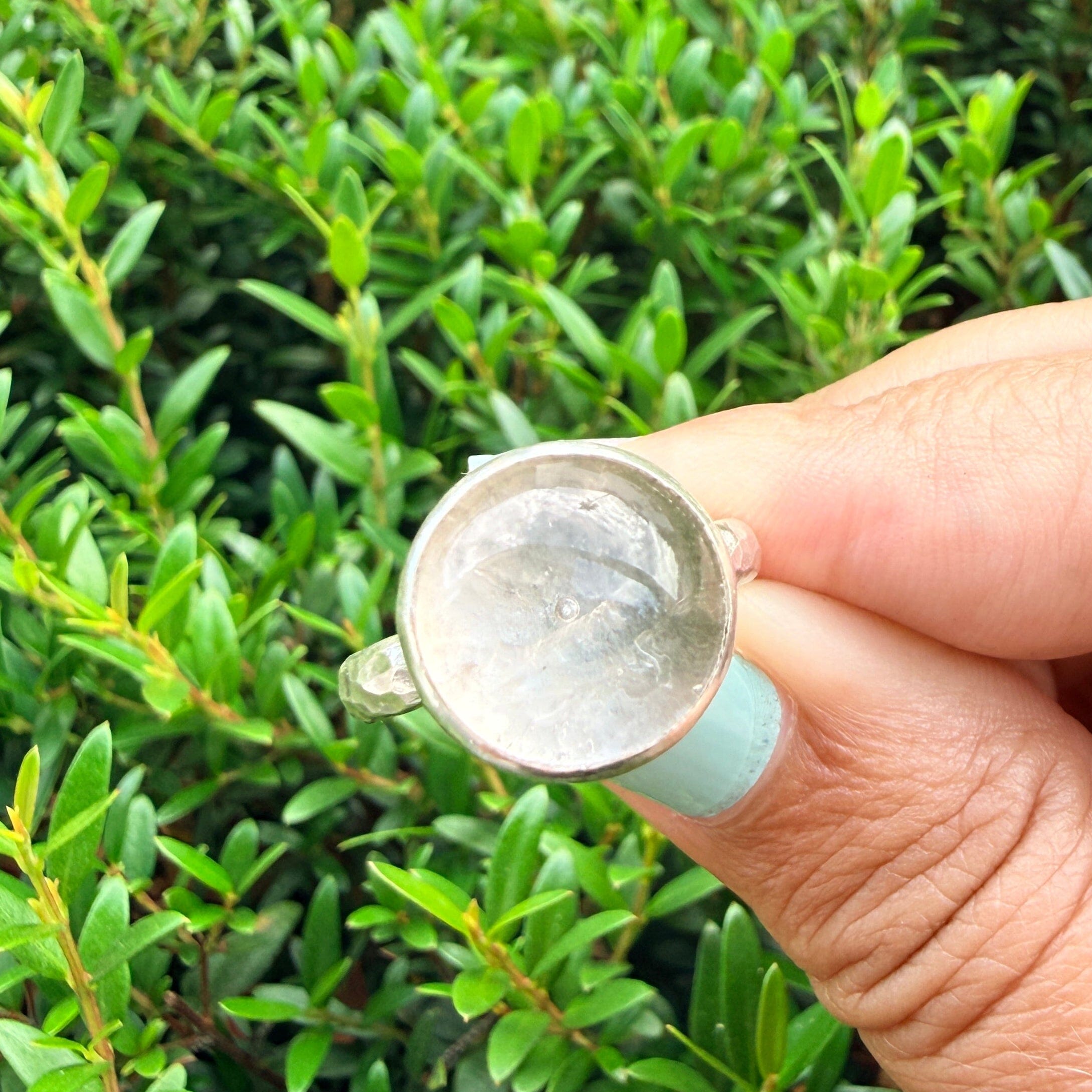 Marina Enhydro Quartz Ring - sterling silver | Size 8 | Aislinn Collection ring Amanda K Lockrow