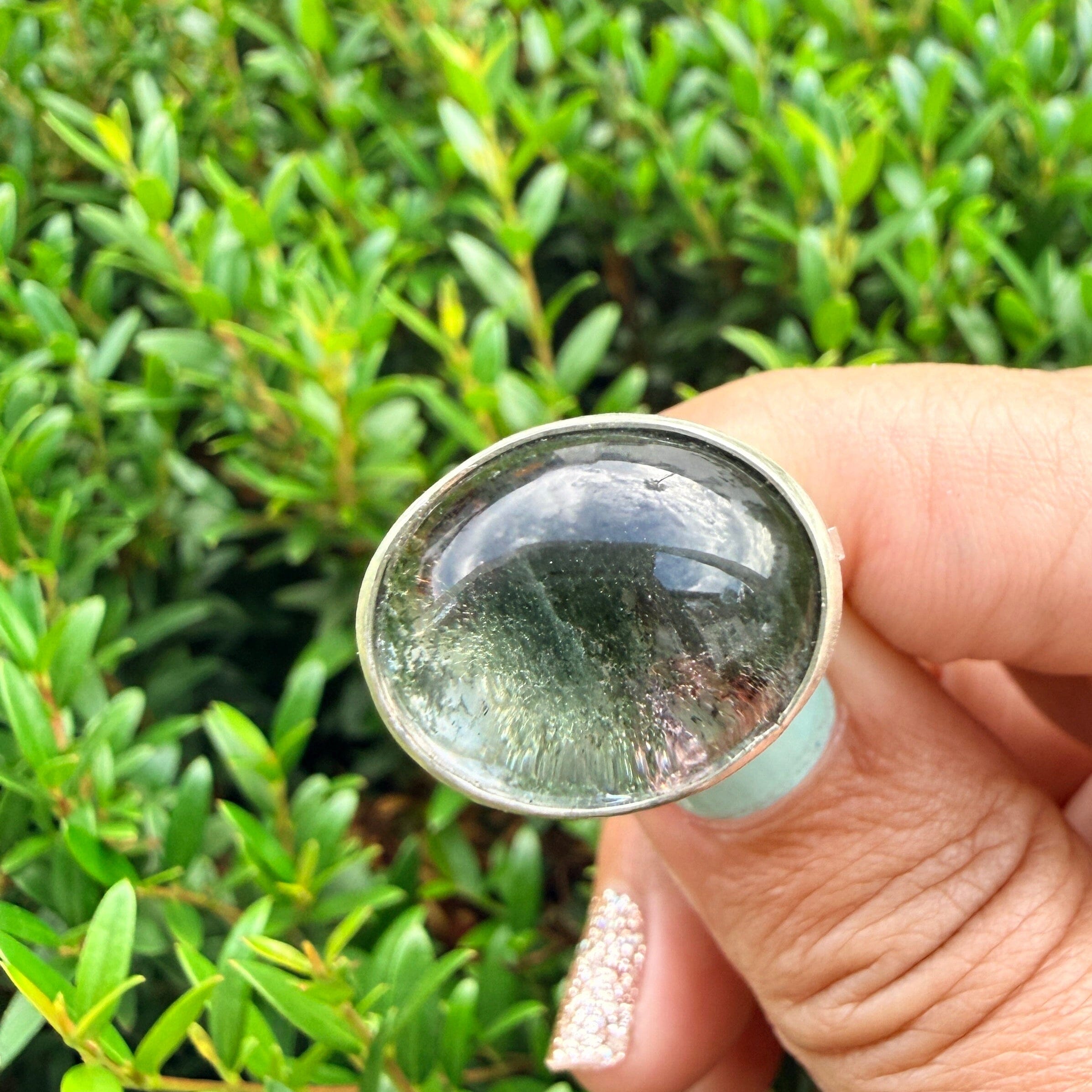 Garden Quartz East West Ring - sterling silver | Size 6 | Aislinn Collection ring Amanda K Lockrow