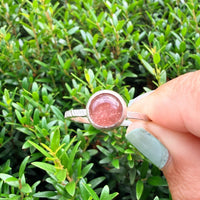 Oregon Sunstone Ring - sterling silver | size 9 | Stone Love Collection ring Amanda K Lockrow