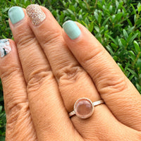 Oregon Sunstone Ring - sterling silver | size 7 | Stone Love Collection ring Amanda K Lockrow