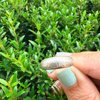 Domed Ring - sterling silver | Sticks and Stones Collection ring Amanda K Lockrow