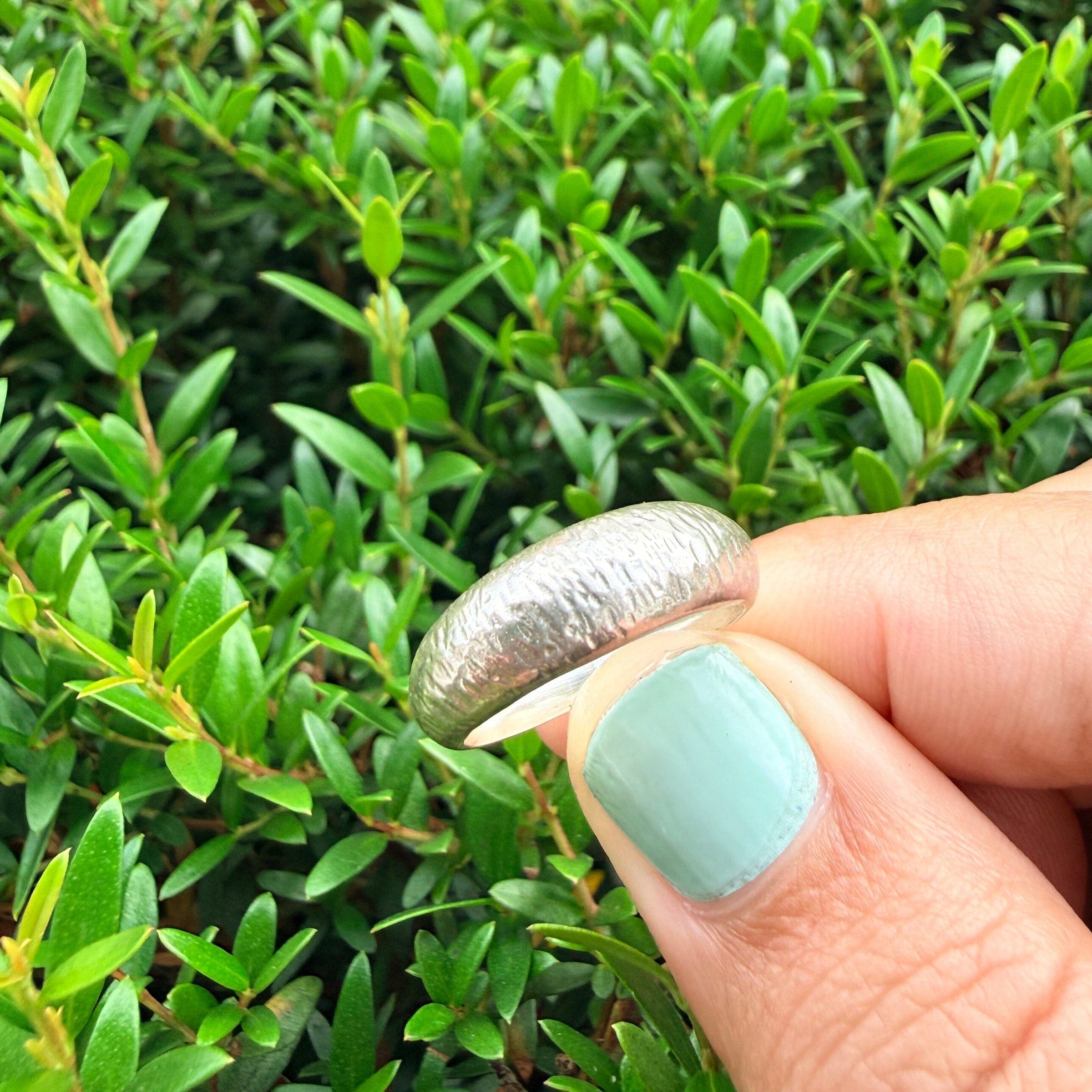 Domed Ring - sterling silver | Sticks and Stones Collection ring Amanda K Lockrow