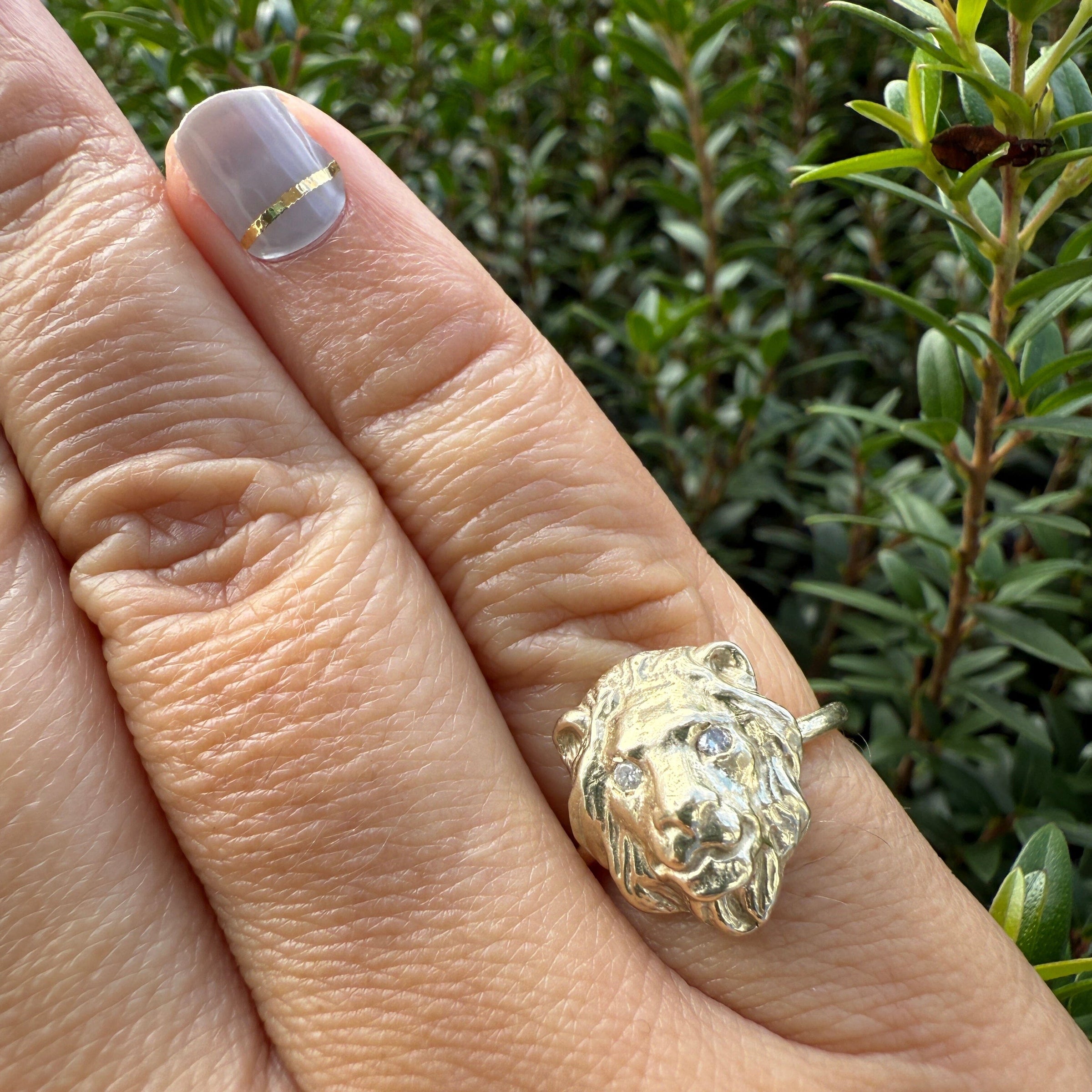 The Lion Ring | Talisman Collection ring Amanda K Lockrow