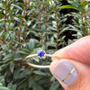 Lapis Lazuli Diana Ring - 14k gold | size 7 | Fine Collection ring Amanda K Lockrow