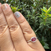 Spinel Sophia Ring - sterling silver | Stone Love Collection ring Amanda K Lockrow
