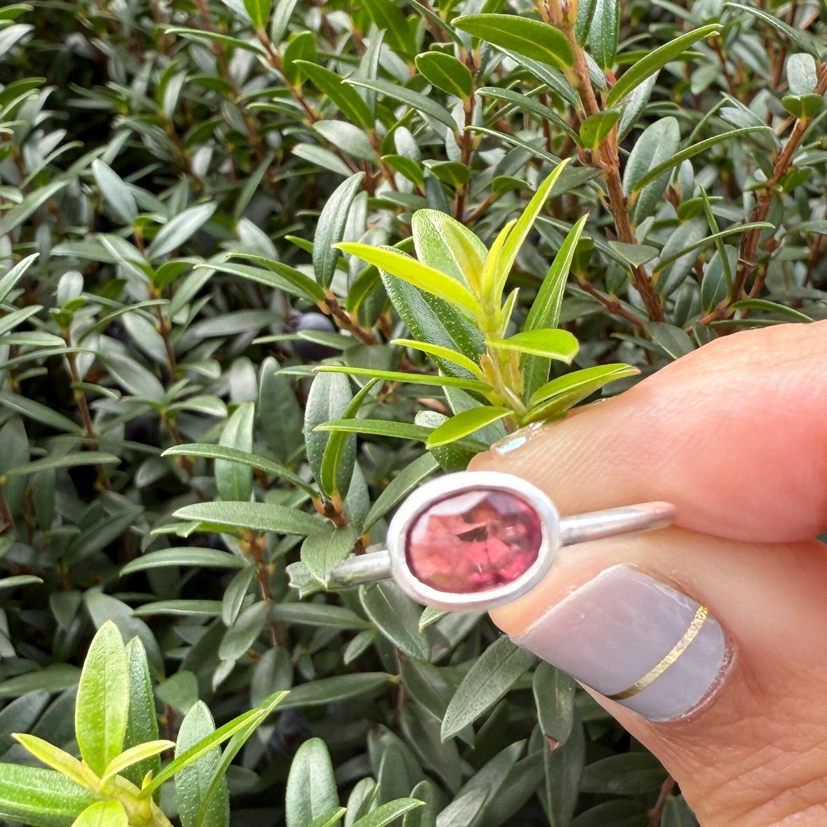 Spinel Sophia Ring - sterling silver | Stone Love Collection ring Amanda K Lockrow