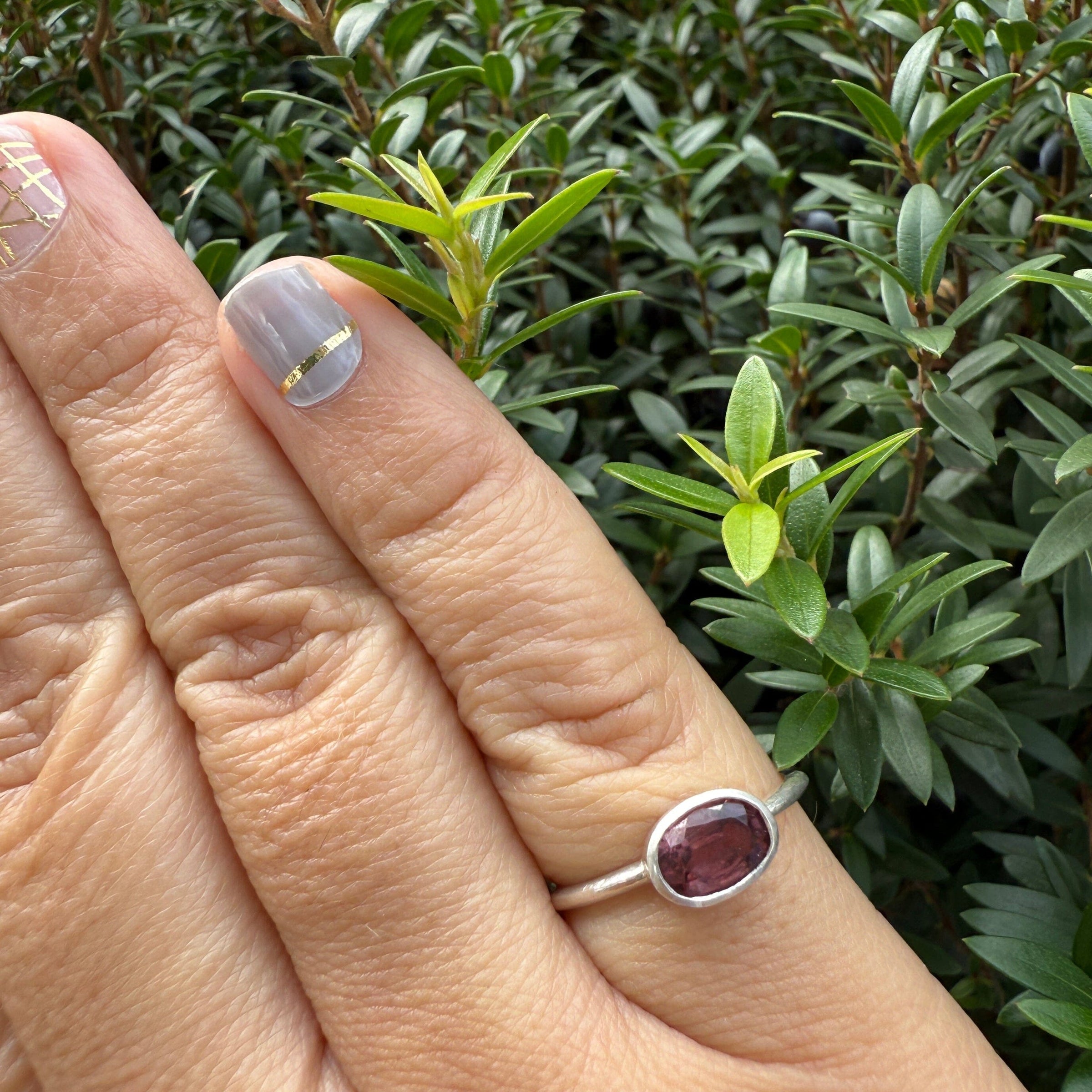 Spinel Sophia Ring - sterling silver | Stone Love Collection ring Amanda K Lockrow