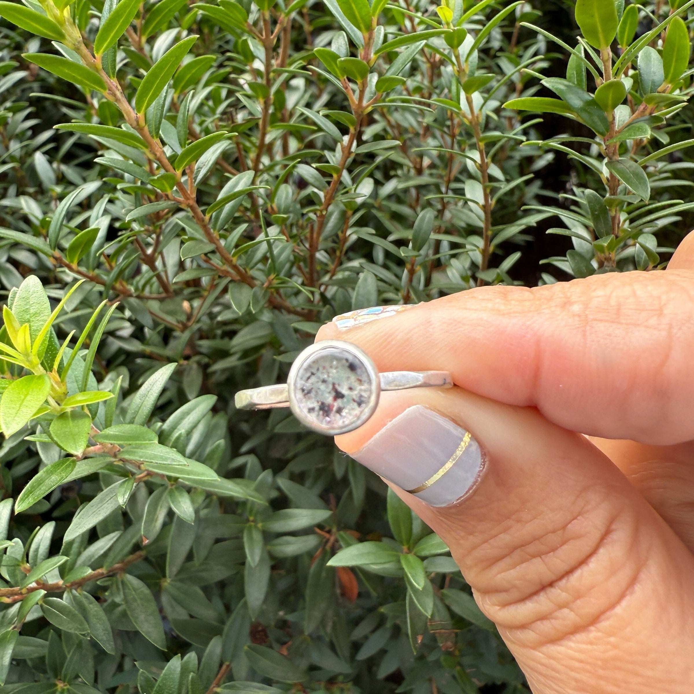 Lepidocrocite in Quartz Ring - sterling silver | Size 7 | Aislinn Collection ring Amanda K Lockrow