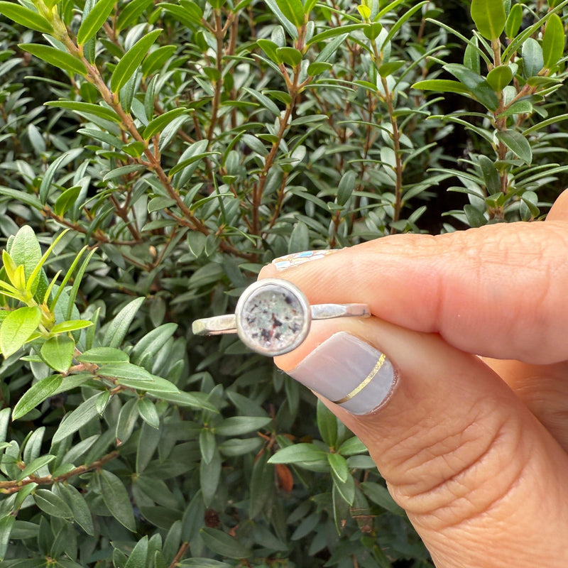 Lepidocrocite in Quartz Ring - sterling silver | Size 7 | Aislinn Collection ring Amanda K Lockrow