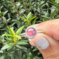 Pink Sapphire Rhiannon Ring Amanda K Lockrow