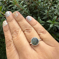 Labradorite Compass Ring - sterling silver | size 7.5 ring Amanda K Lockrow