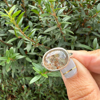 Garden Quartz East West Ring - sterling silver | Size 8 | Aislinn Collection ring Amanda K Lockrow