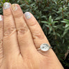 Pyrite in Quartz Petite Ring - sterling silver | size 7 | Aislinn Collection ring Amanda K Lockrow