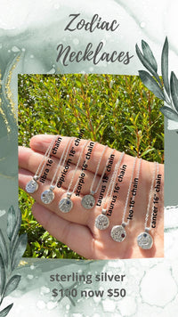 Elements Leo Zodiac Necklace - sterling silver | Sticks & Stones Collection necklace Amanda K Lockrow