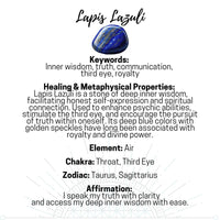 Lapis Lazuli Gemdrop 8mm Stacking Ring - sterling silver | Petite Collection ring Amanda K Lockrow