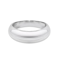 Domed Ring - sterling silver ring Amanda K Lockrow