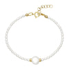 Strung Together Pearl Beaded Bracelet - 14k gold filled | Little Rock Collection bracelet Amanda K Lockrow