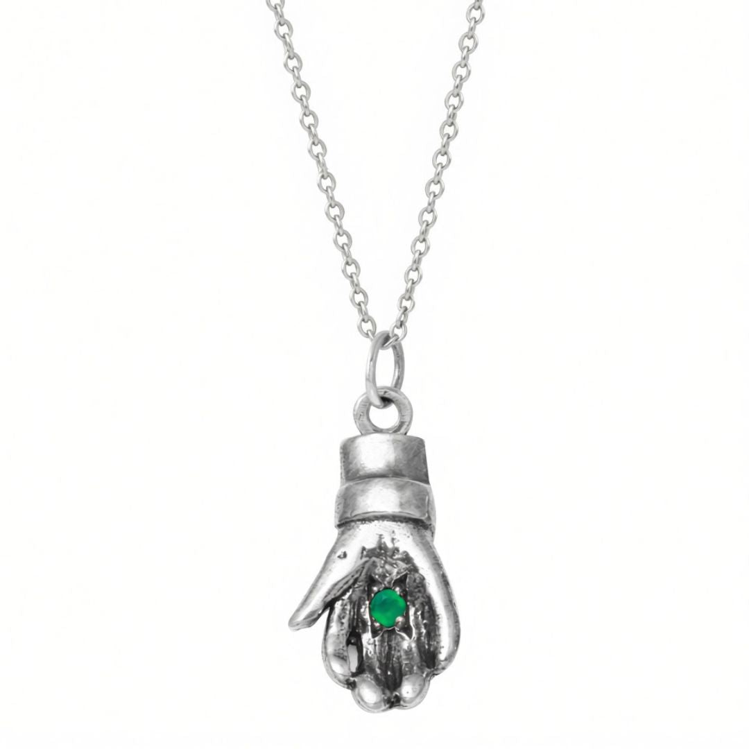 Reiki Hand Necklace - sterling silver| Talisman Collection necklace Amanda K Lockrow