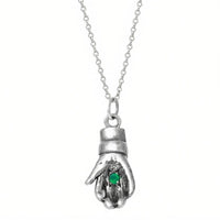 Reiki Hand Necklace - sterling silver| Talisman Collection necklace Amanda K Lockrow