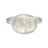 Aquamarine sterling silver ring - size 7 ring Amanda K Lockrow