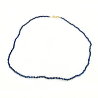Strung Together Lapis Lazuli Beaded Necklace - 14k gold filled | Little Rock Collection necklace Amanda K Lockrow