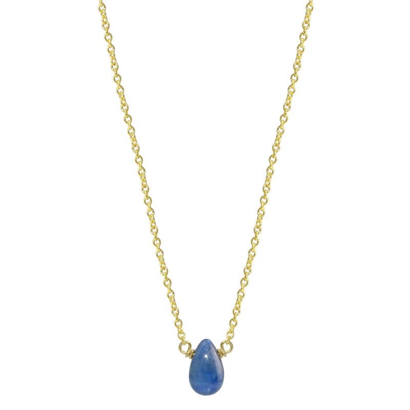 Sapphire Necklace - sterling silver or gold filled | Little Rock Collection necklace Amanda K Lockrow