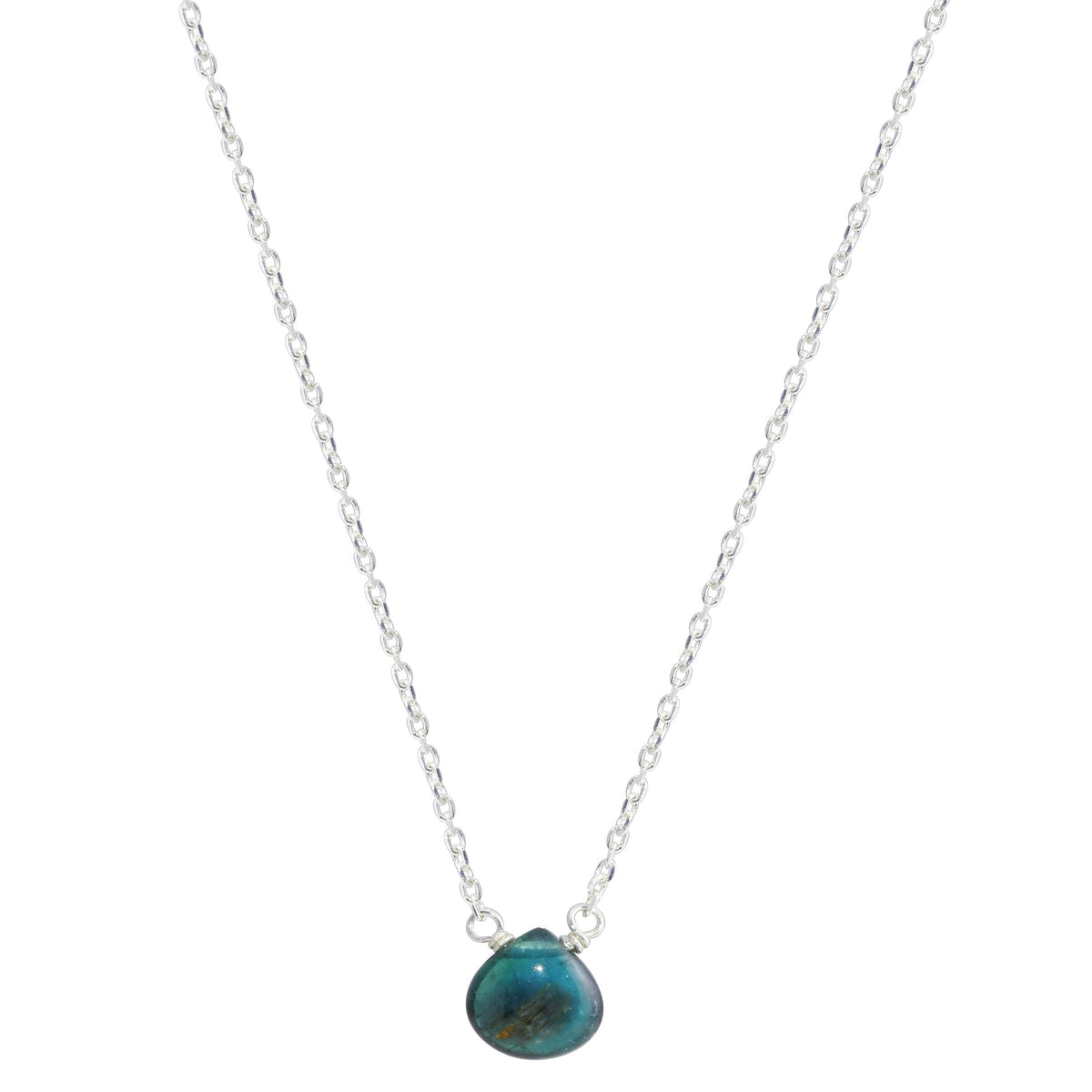 Tourmaline Necklace - sterling silver or gold filled | Little Rock Collection necklace Amanda K Lockrow