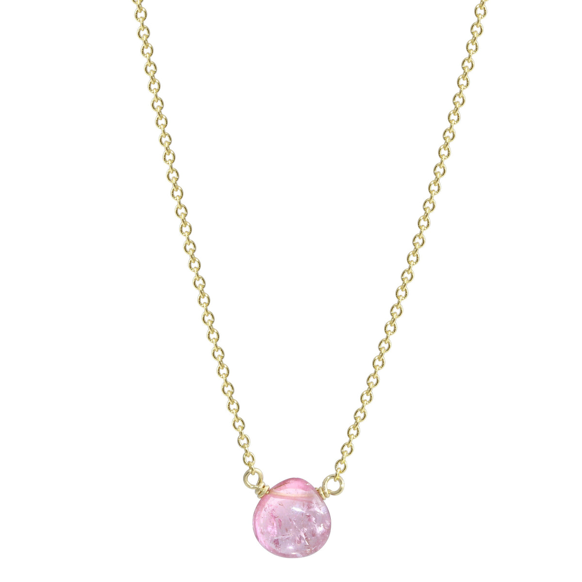 Tourmaline Necklace - sterling silver or gold filled | Little Rock Collection necklace Amanda K Lockrow