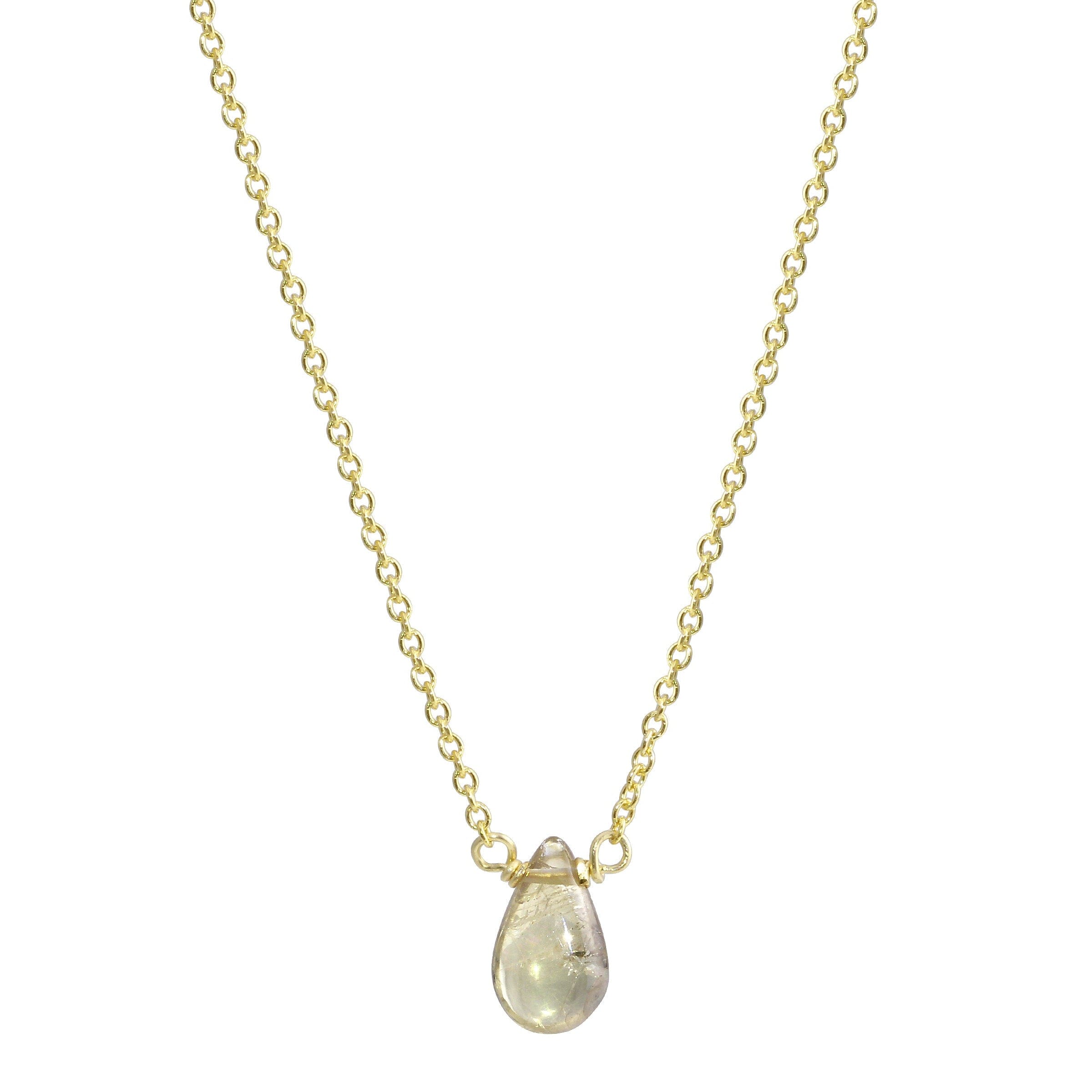 Sapphire Necklace - sterling silver or gold filled | Little Rock Collection necklace Amanda K Lockrow