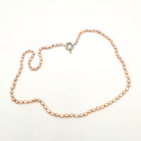 Strung Together Pink Pearl Beaded Necklace - sterling silver | Little Rock Collection necklace Amanda K Lockrow