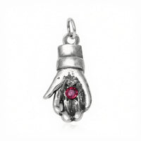 Reiki Hand Necklace - sterling silver| Talisman Collection necklace Amanda K Lockrow