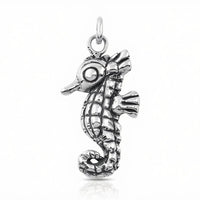Little Seahorse Charm - sterling silver | Darya Collection charm Amanda K Lockrow