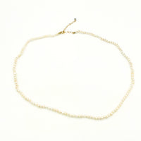 Strung Together Pearl Beaded Necklace - 14k gold filled | Little Rock Collection necklace Amanda K Lockrow