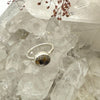 Rutilated Quartz Ring - sterling silver | size 7 ring Amanda K Lockrow