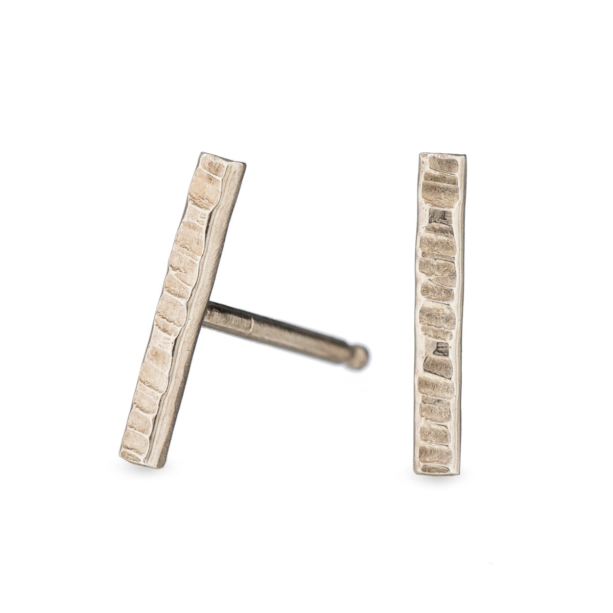 Stick Stud Earrings - 18k gold vermeil or sterling silver | Sticks & Stones Collection earrings Amanda K Lockrow
