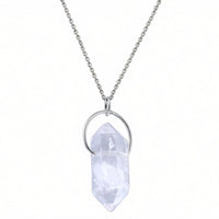 Tara Tibetan Quartz Necklace - Sterling Silver | Aislinn Collection necklace Amanda K Lockrow