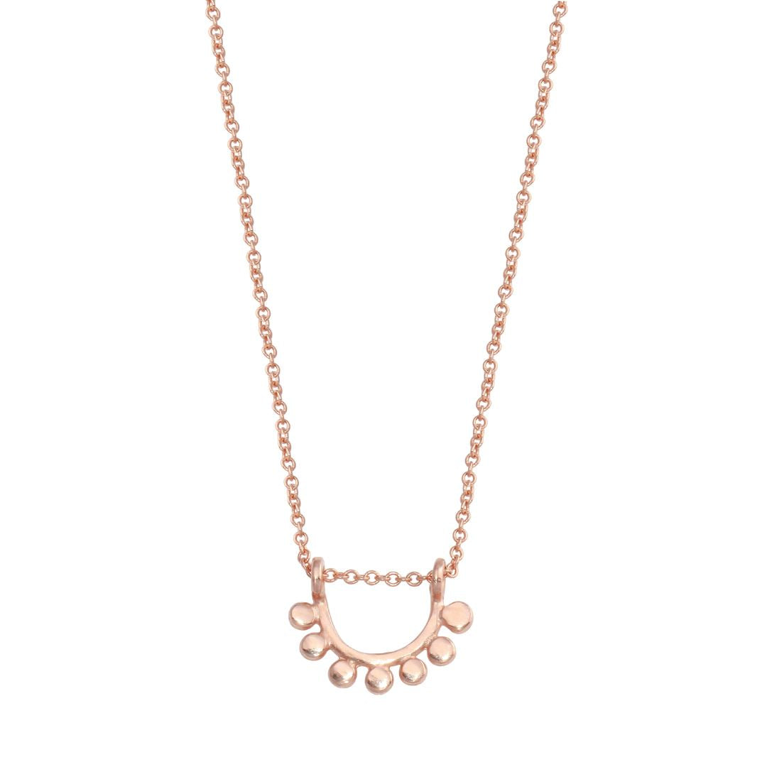 Dainty Sunrise Necklace - 14k gold | Sunrise Collection necklace Amanda K Lockrow
