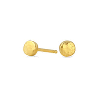 Teeny Tiny Pebble Studs - 18K gold vermeil or silver | Sticks & Stones Collection earrings Amanda K Lockrow