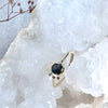 14K gold sapphire and diamond ring size 7 ring Amanda K Lockrow 