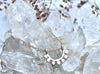 14k rose gold dainty sunrise necklace necklace Amanda K Lockrow 
